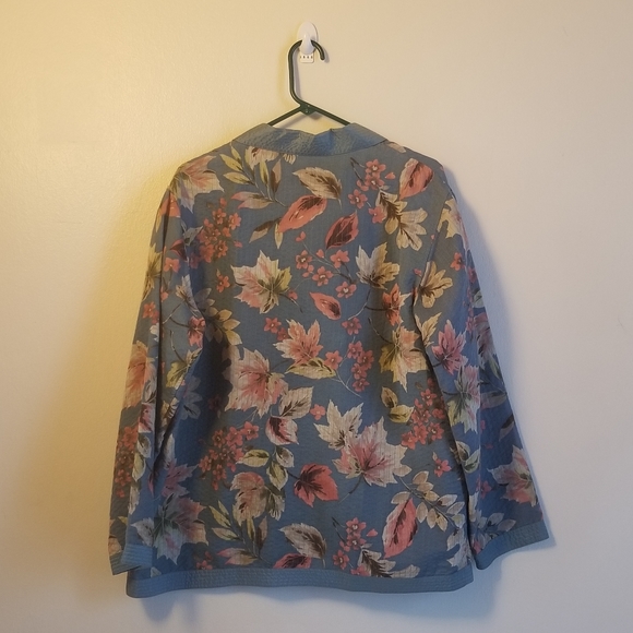 Autumn Leaf Blue Jacket - Picture 2 of 9